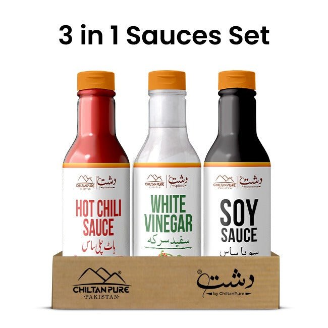 Soup Sauce Trio Pack (Pack of 3) - 400ml - ChiltanPure