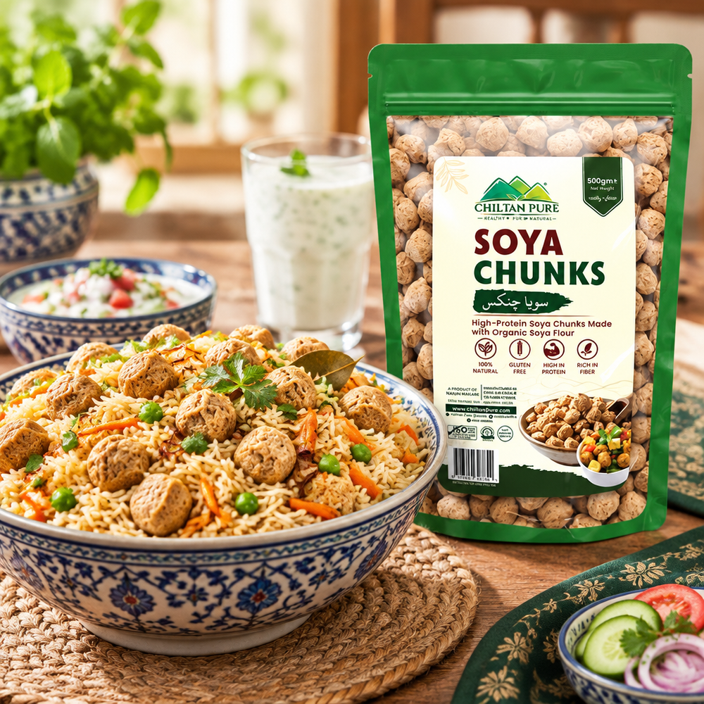 Soya Chunks in Pakistan | High-Protein Soy Chunks - ChiltanPure