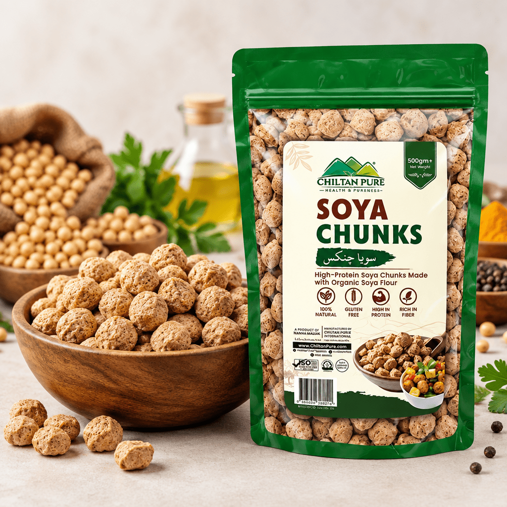 Soya Chunks in Pakistan | High-Protein Soy Chunks - ChiltanPure