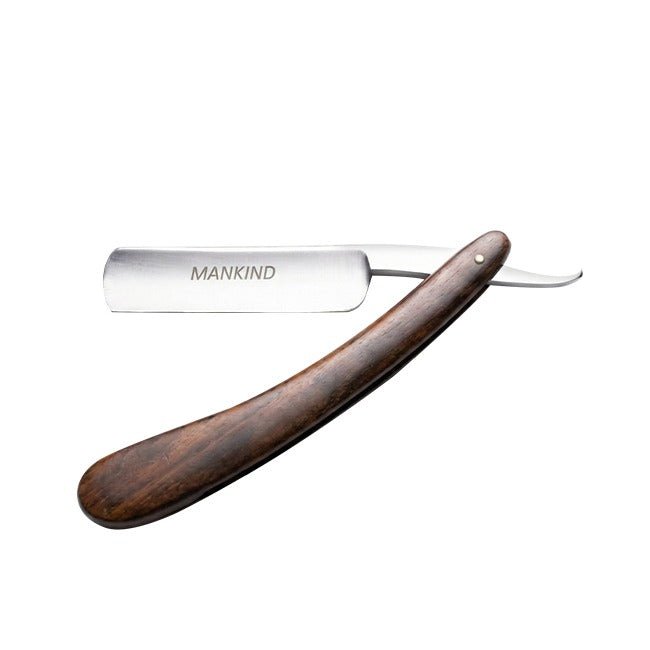 Straight Razor / Cut Throat Razor with Wooden Case - for Men Home & Salon Grooming - ChiltanPure