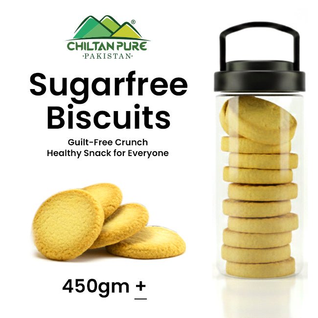Sugarfree Biscuit Cookies / Made With Organic Desi Butter, Bakery Biscuit. - ChiltanPure