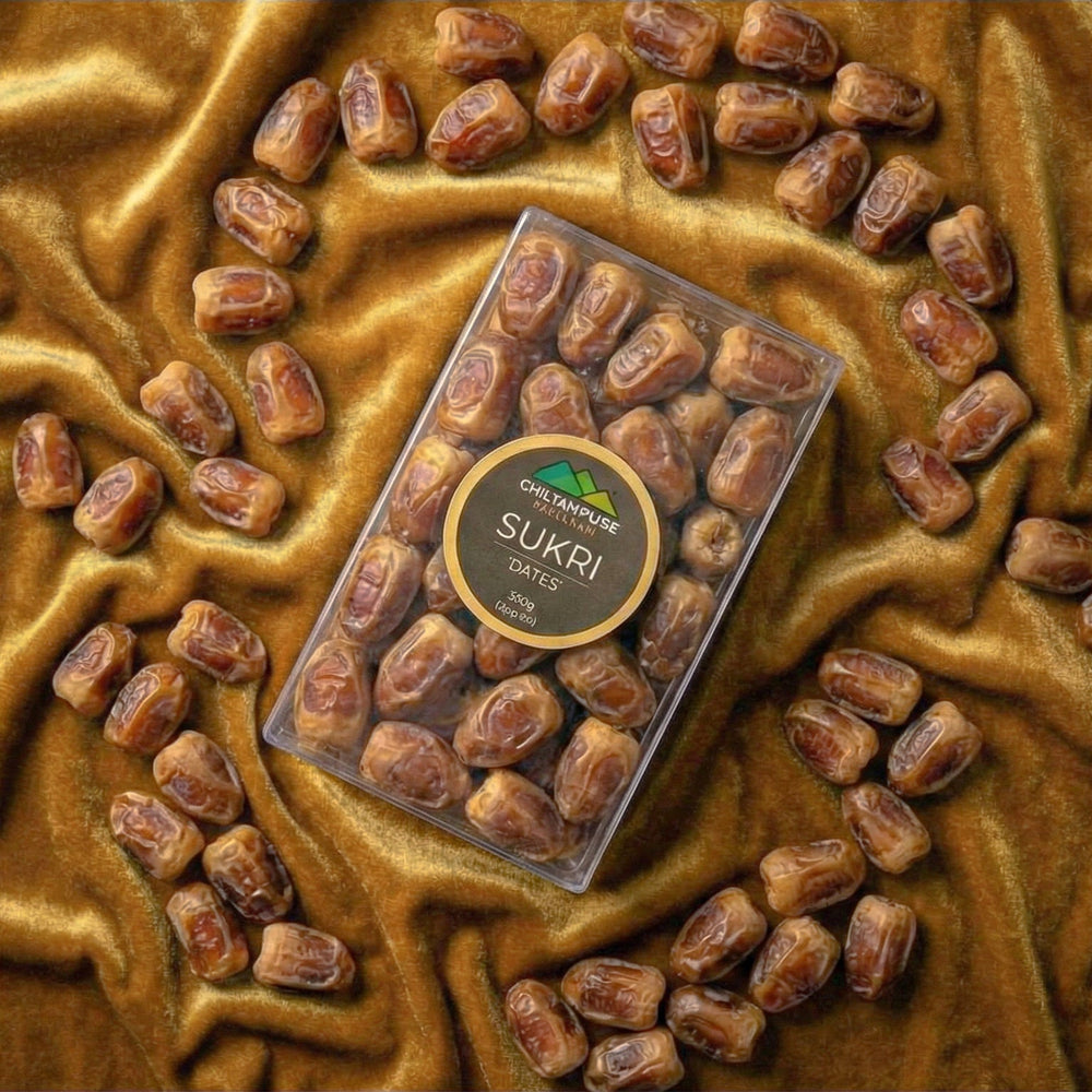 Sukri Dates / Khajoor / سکری کھجور / Naturally Sweet Traditional Dates - ChiltanPure