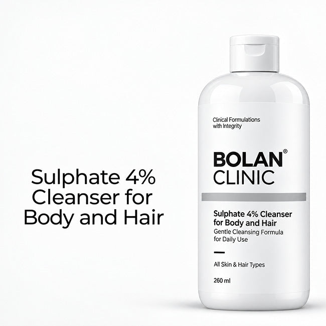 Sulphate 4% Cleanser For Body and Hair - ChiltanPure