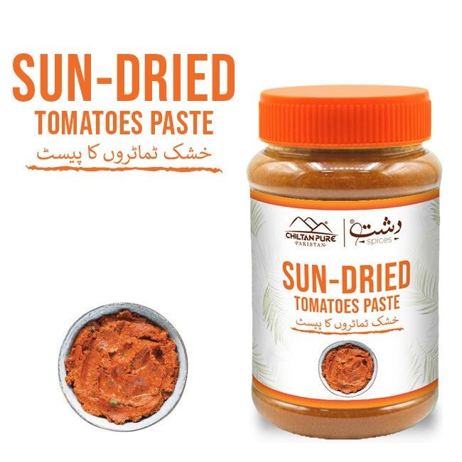 Sun Dried Tomatoes Paste / سن ڈرائیڈ ٹماٹر پیسٹ / Sun Dried Tamatar Paste - ChiltanPure