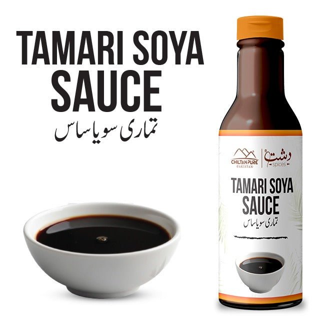 Tamari Soya Sauce / تماڑی سویا ساس / Gross Weight 400gm± Approx - ChiltanPure
