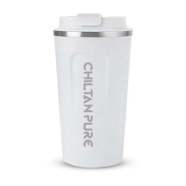 Thermal Coffee / Tea Mug (Large) - Sensor LED Touch Temperature Keeps Your Tea & Coffee Hot or Cold for 8 to 12 Hours - ChiltanPure