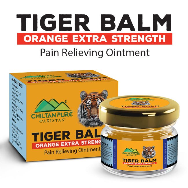 Tiger Balm Pain Relieving Ointment – Relief for Muscle Aches, Joint Pain & Back Discomfort - ChiltanPure