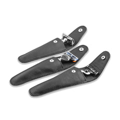Travel Razor Case – Compact Black Pouch for Safety Razors - ChiltanPure