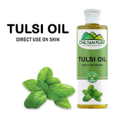 Tulsi Infused Oil – Natural Immunity Booster, Tackles Hyperpigmentation & Boosts Hair Growth - ChiltanPure