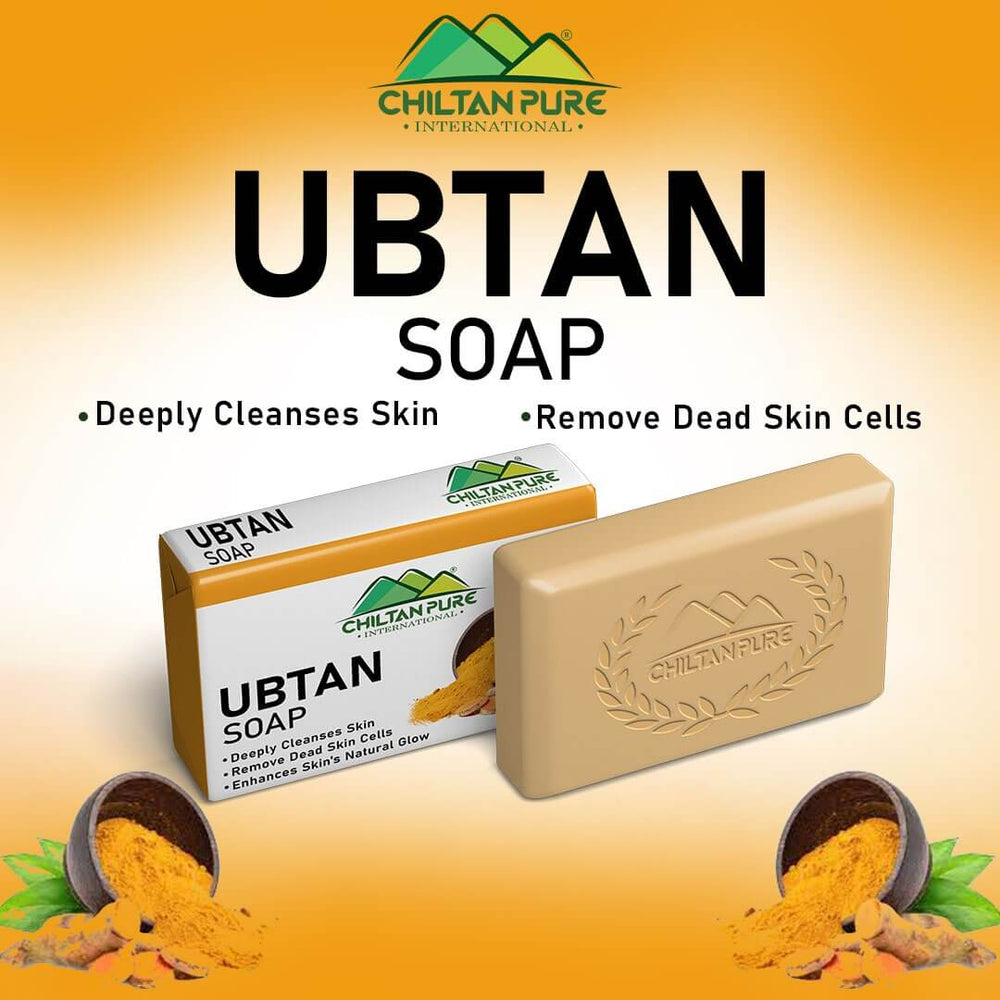 Ubtan Soap - Deeply Cleanses Skin, Remove Dead Skin Cells, Enhances Skin's Natural Glow - ChiltanPure