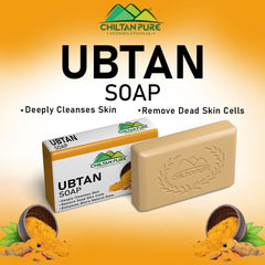 Ubtan Soap - Deeply Cleanses Skin, Remove Dead Skin Cells, Enhances Skin's Natural Glow - ChiltanPure