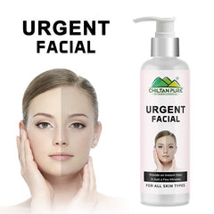 Urgent Facial – Provides an Instant Glow in Just a Few Minutes!! 150ml ,, 5️⃣ ⭐⭐⭐⭐⭐ RATING - ChiltanPure