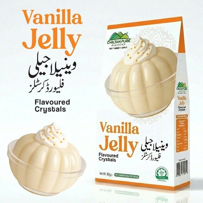 Vanilla Jelly / Crystal Jelly Vanilla 80±gm - ChiltanPure