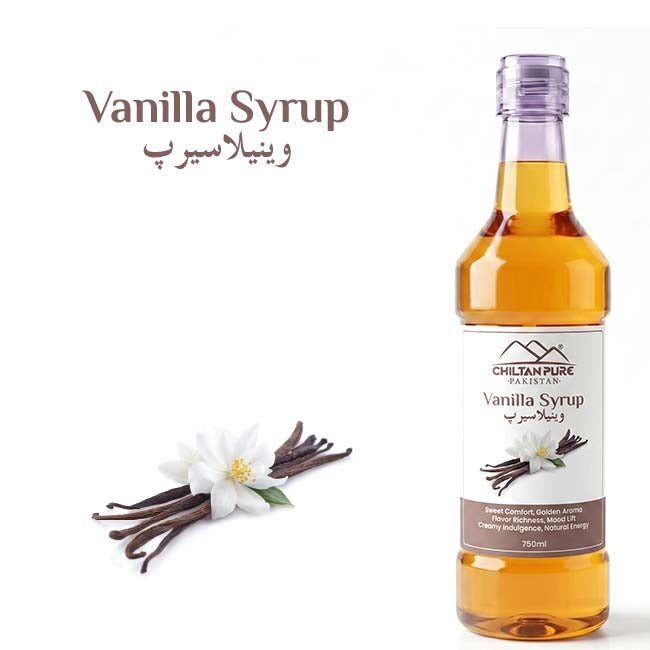 Vanilla Syrup / ونیلا سیرپ - ChiltanPure