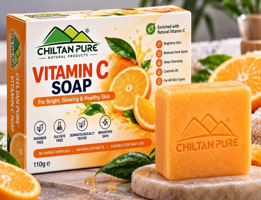 Vitamin c Soap - Gently cleanses daily impurities - ChiltanPure