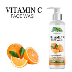 Vitamin C Face Wash – Reduces Dullness, Boosts Collagen, Brightens & Restores Skin