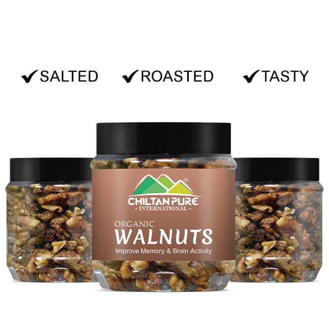 Walnuts Nuts - Reduced inflammation, Contains omega 3 fatty acids, contribute many health benefits - 100% pure organic - ChiltanPure