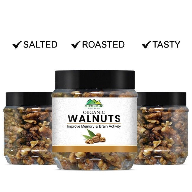 Walnuts Nuts - Reduced inflammation, Contains omega 3 fatty acids, contribute many health benefits - 100% pure organic - ChiltanPure