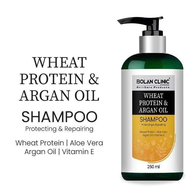 Wheat Protein & Argan Oil Shampoo - ChiltanPure