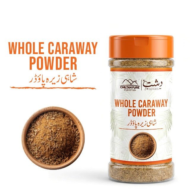 Whole Caraway Powder / ثابت زیرہ پاؤڈر / Sabit Zeera Powder - ChiltanPure