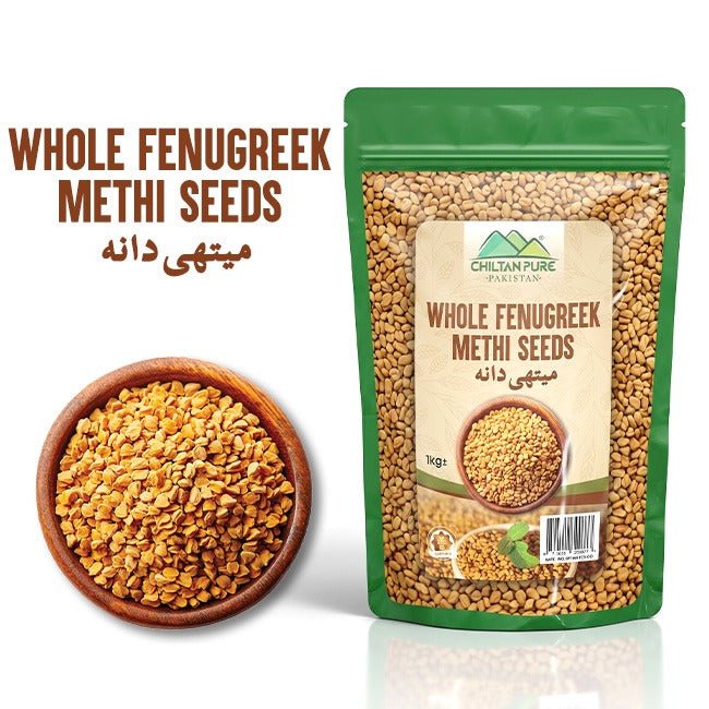 Whole Fenugreek Seeds / ثابت میتھی دانہ / Sabut Methi Dana - ChiltanPure