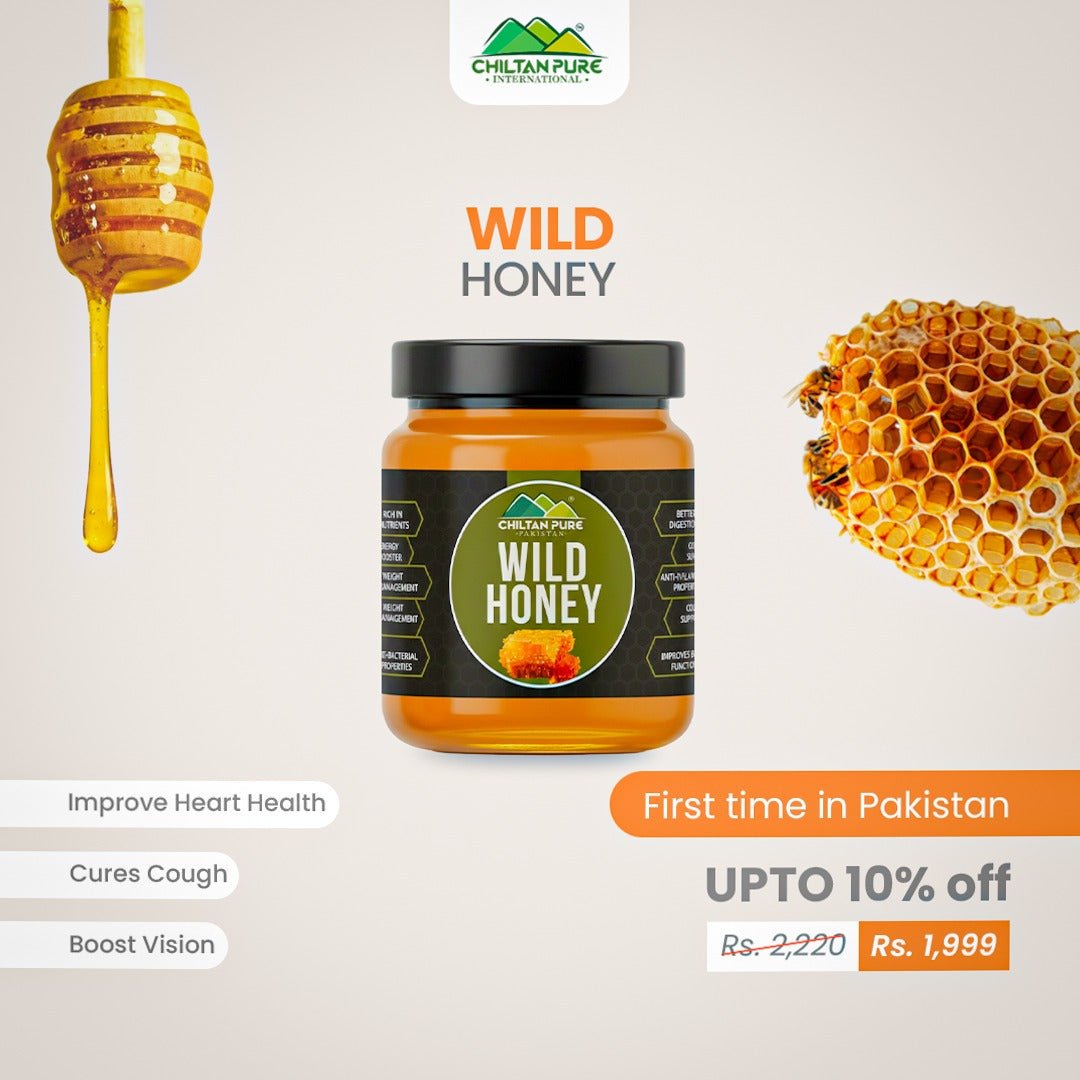 Wild Mountainous Honey - Pure Delicious (جنگلی شہد) - ChiltanPure