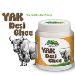 Yak Desi Ghee / یاک دیسی گھی / Asli Yak Desi Ghee / 1050ml - ChiltanPure