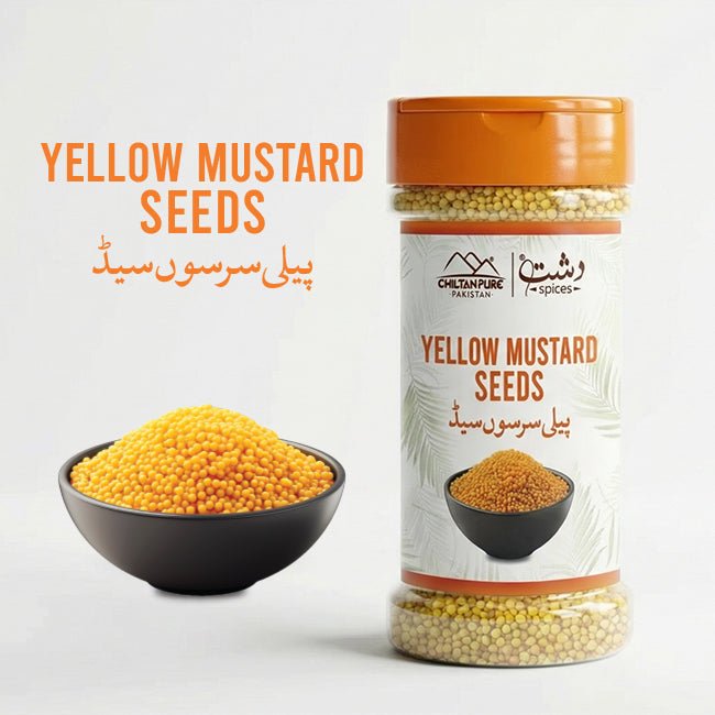 Yellow Mustard Seeds / پیلی سرسوں سیڈ / Peeli Sarson Seeds - ChiltanPure