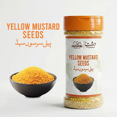 Yellow Mustard Seeds / پیلی سرسوں سیڈ / Peeli Sarson Seeds - ChiltanPure