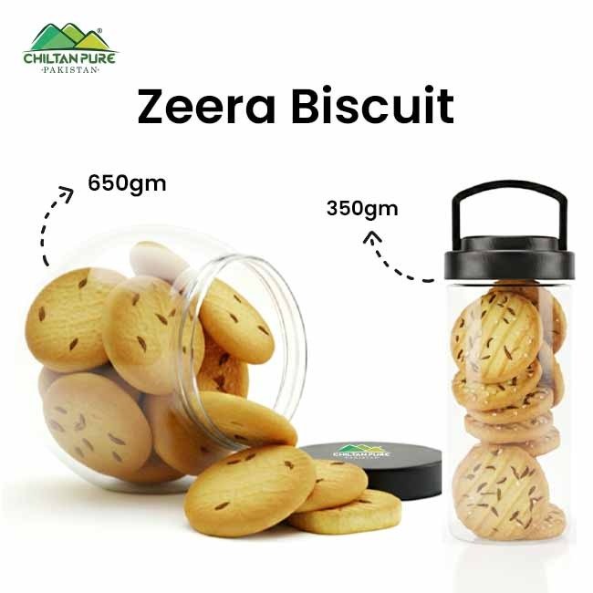 Zeera Biscuit Cookies / Made With Organic Desi Butter, Bakery Biscuit - ChiltanPure