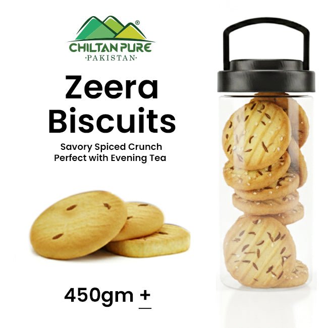 Zeera Biscuit Cookies / Made With Organic Desi Butter, Bakery Biscuit - ChiltanPure