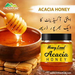 Acacia Honey – Contains Antioxidant & Antibacterial Properties, Help Speed Wound Healing & Prevent Bacterial Contamination - ChiltanPure