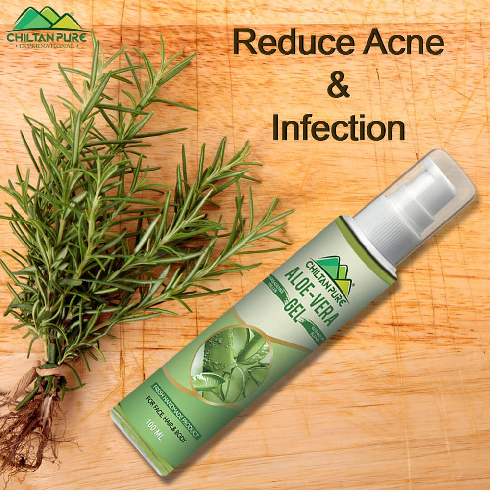 Aloe Vera Gel – For Face, Hair & Body [ایلوویرا] 100ml - ChiltanPure