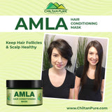 Amla Hair Conditioning Mask - Keep Hair Follicles &amp; Scalp healthy[آملہ] - ChiltanPure