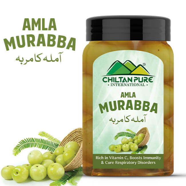 Amla Murabba – Alluring Blend of Tangy Indian Gooseberries & Spices, Abundant in Vitamin C, Boosts Immunity & Cure Respiratory Disorders, Secret of Overall Well-Being! - ChiltanPure