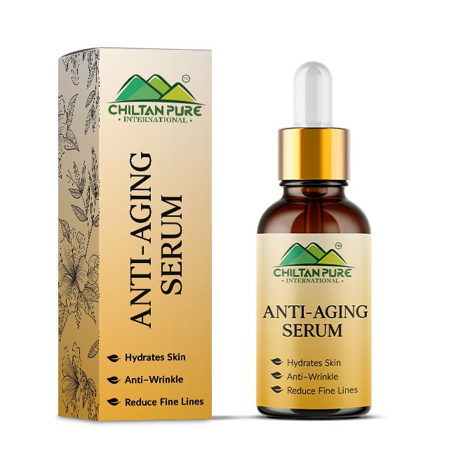 Anti-Aging Serum – Hydrate Skin, Anti – Wrinkle , Reduce Fine Lines & Fights Signs of Ageing - ChiltanPure