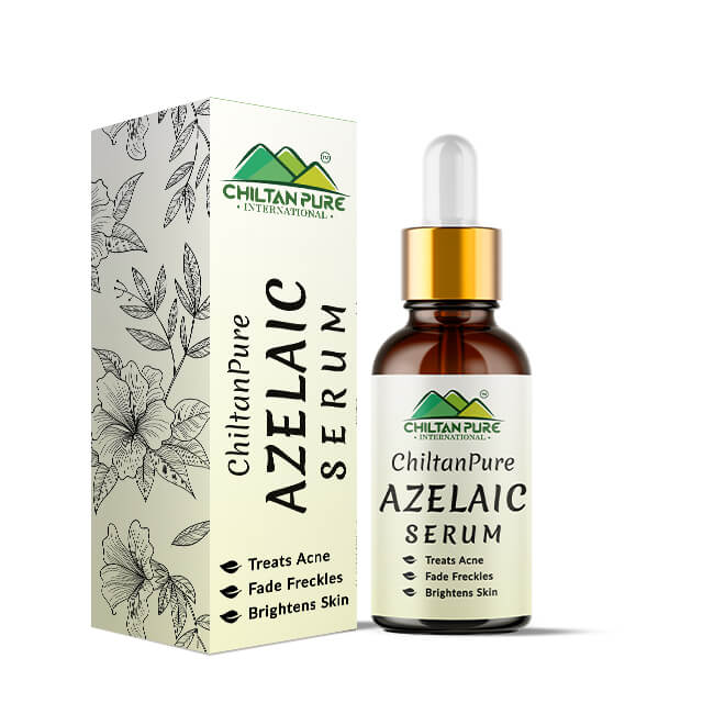 Azelaic Serum - Brightens Skin, Treats Acne, Unclogs Pores, Fade Freckles & Lighten Acne Scars!! - ChiltanPure