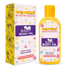 Baby Oil - Nourishes Baby's Skin Deeply, Ideal for Massage, Soft & Silky Moisturizer - ChiltanPure