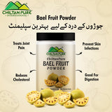 Bael Fruit Powder بیل گری Supplements for Arthritis and Joint Pain ✔️ Proven Results 🏆 - ChiltanPure