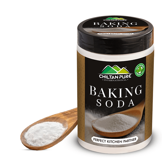 Baking Soda – Premium Quality, A Perfect Baking Essential, Gluten Free Product Produce In 100% Facility [کھانے کا سوڈا] 400mg - ChiltanPure