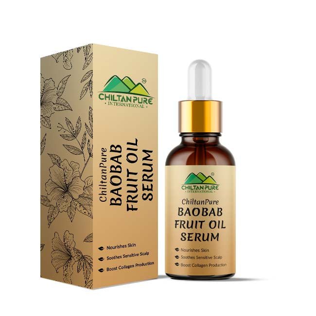 Baobab Fruit Oil Serum – For Clear Skin & Stretch Marks [بَیوباب] 30ml - ChiltanPure