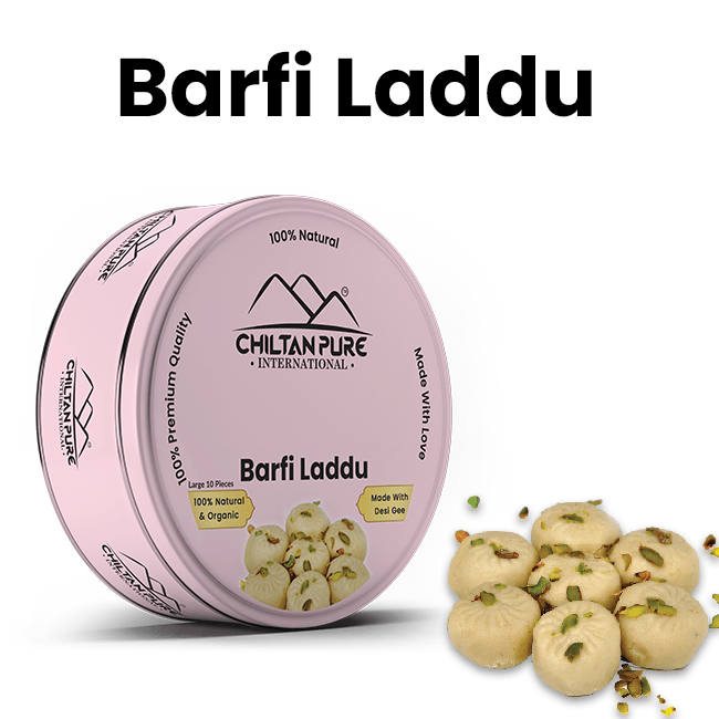 Barfi laddu - Delights Infused with Timeless Flavors and Crafted to Perfection for Your Palate's Pleasure - ChiltanPure