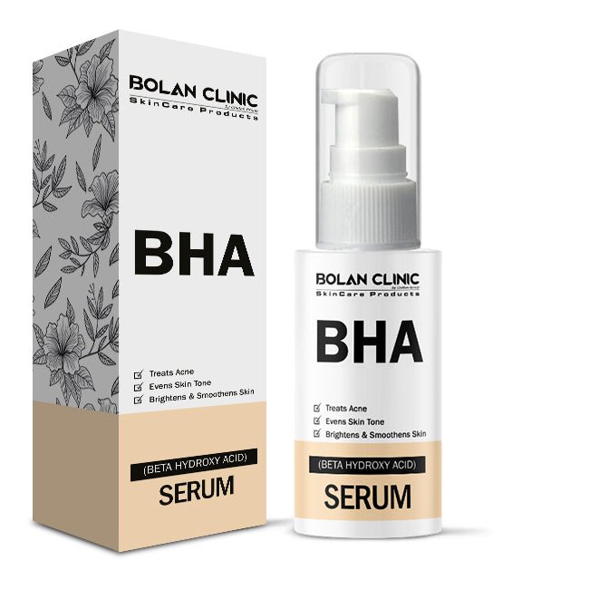 BHA (Beta Hydroxy Acid) Serum - Treats Acne, Evens Skin Tone, Brightens & Smoothens Skin