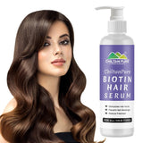 Biotin Hair Serum – Wonderful biotin hair strengthening serum Promote hair – treat damaged, dry, frizzy & brittle hair, dry scalps, and dandruff 100% result - ChiltanPure