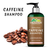 Caffeine Shampoo – Stimulate Hair Growth, Strengthen Hair Follicles, Calms Itchy Scalp & Prevents Dandruff 250ml - ChiltanPure