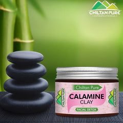 Calamine Clay – 100% Pure, Natural & Organic Clay for Skin [All Skin Types] 70gm - ChiltanPure