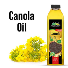 Canola Oil - Good for Heart Health, Brain Health, Weight Management, and Perfect Golden Goodness for Cooking, Baking, & Sauteing - ChiltanPure