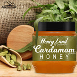 Cardamom Honey – Activates Metabolism, Reduces Stress, Naturally Soothing, Awakening & Exhilarating 450g - ChiltanPure