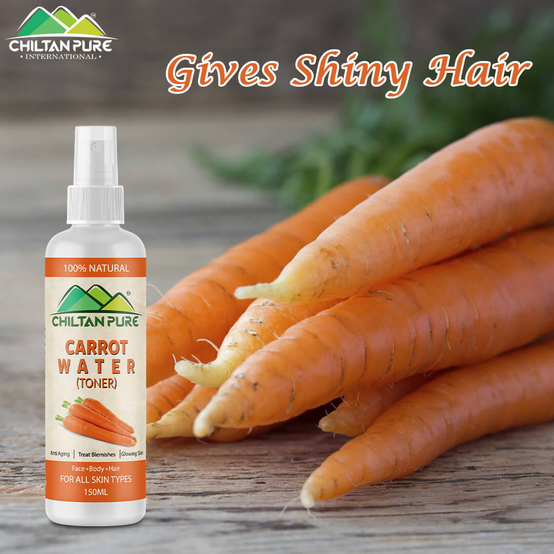 Carrot Floral Water – Contains Vitamin C, Reduce Skin Inflammation [Toner] 150ml - ChiltanPure