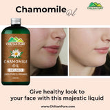 Chamomile Oil – Give Healthy Look to Your Face & Hair With This Majestic Liquid [بابونہ] 250ml - ChiltanPure